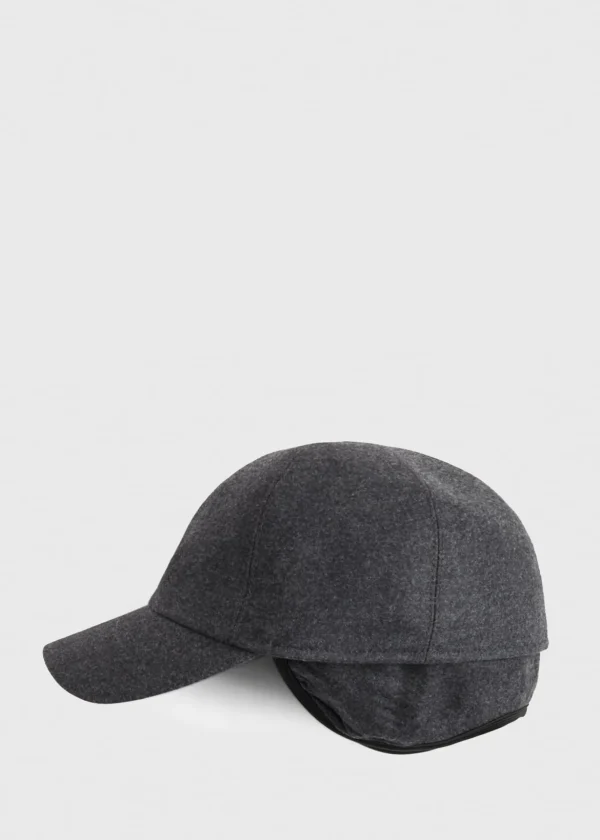 Baseball Cap With Ear Flaps