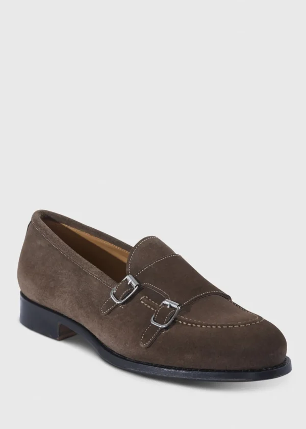 Bonte Suede Double Buckle Slip On