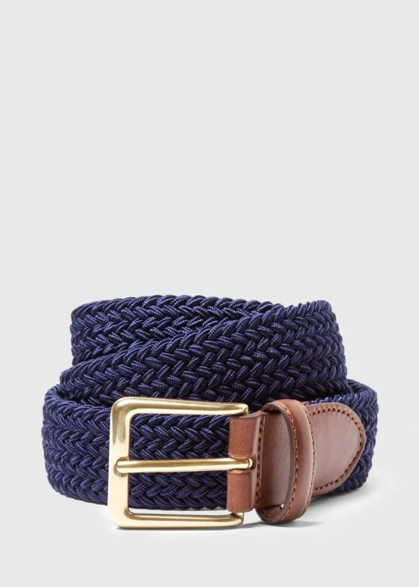 Braided Stretch Nylon Belt