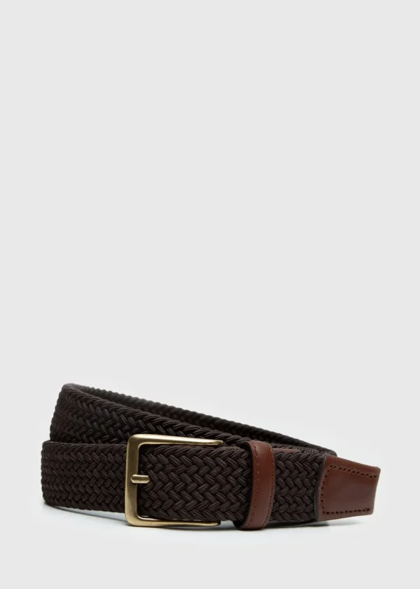 Braided Stretch Nylon Belt