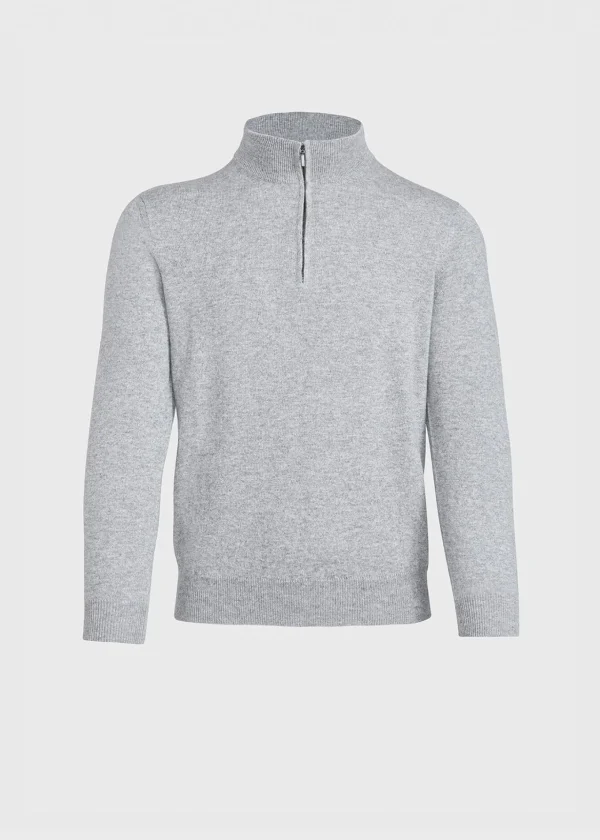 Cashmere 1/4 Zip Sweater