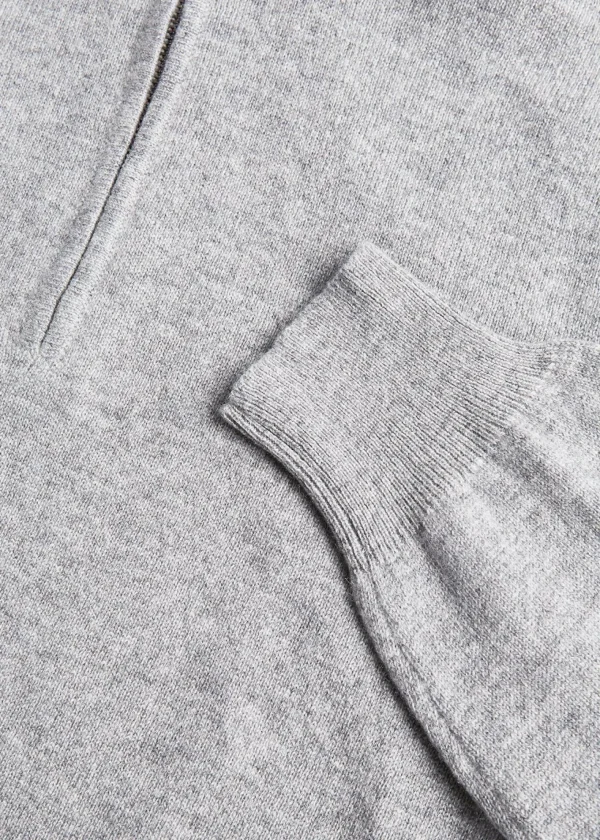 Cashmere 1/4 Zip Sweater