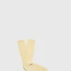 Cashmere Blend Ribbed Sock