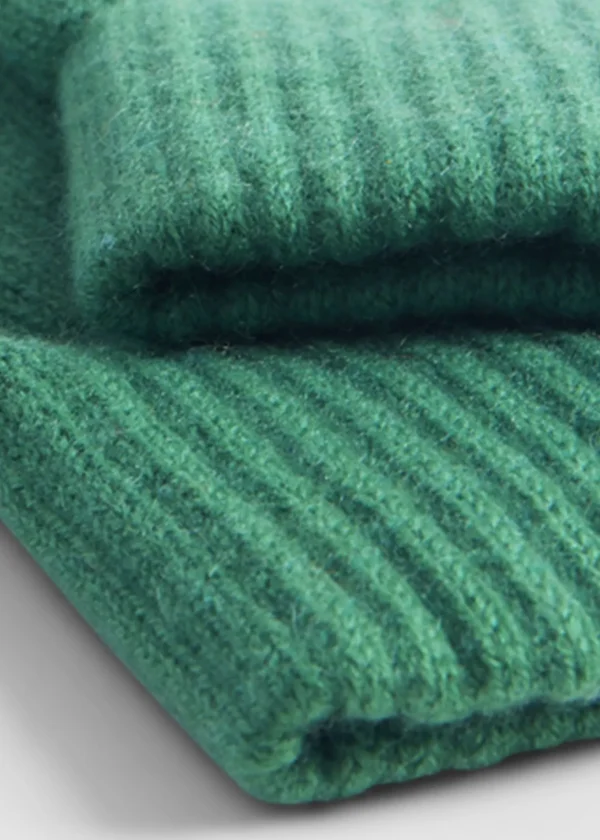 Cashmere Plain Knit Glove