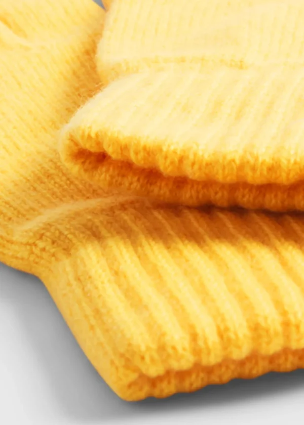 Cashmere Plain Knit Glove