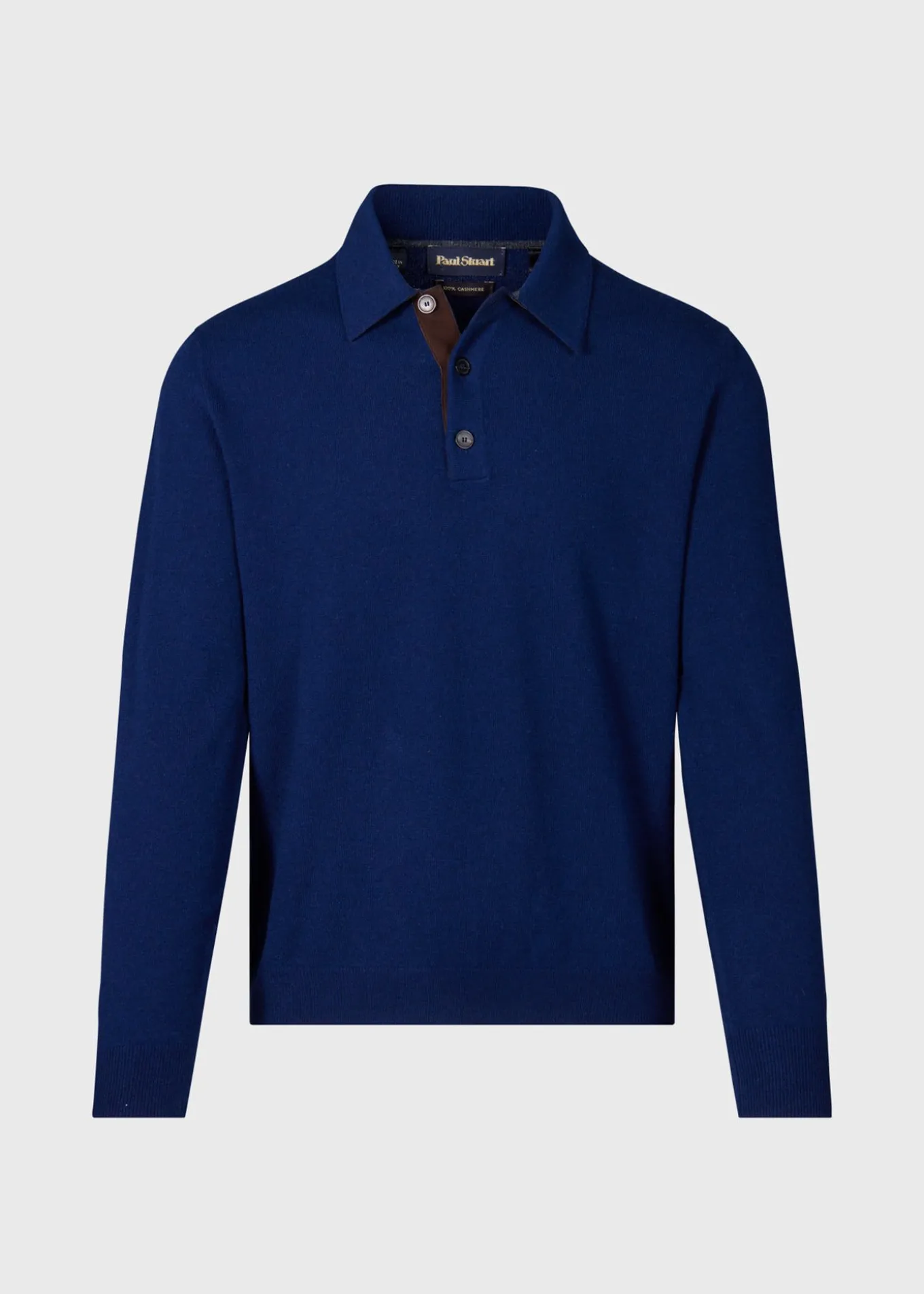 cashmere_polo_with_suede__0-1.webp Cashmere Polo With Suede Trim