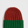 Cashmere Two-Tone Cap