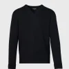 Classic Cashmere Double Ply V-Neck Sweater