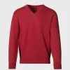 Classic Cashmere Double Ply V-Neck Sweater
