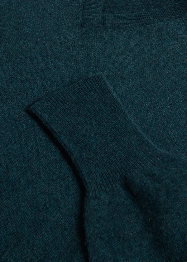 Classic Cashmere Double Ply V-Neck Sweater