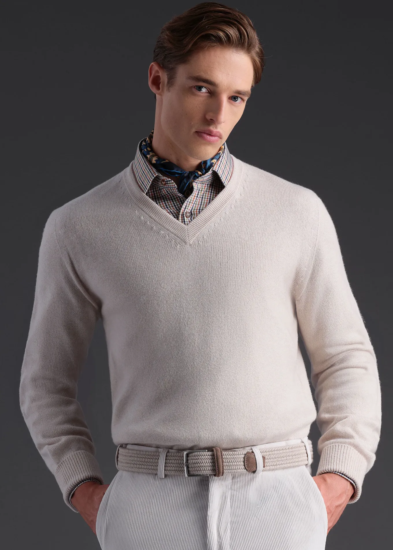 classic_cashmere_double_p_1-4.webp Classic Cashmere Double Ply V-Neck Sweater