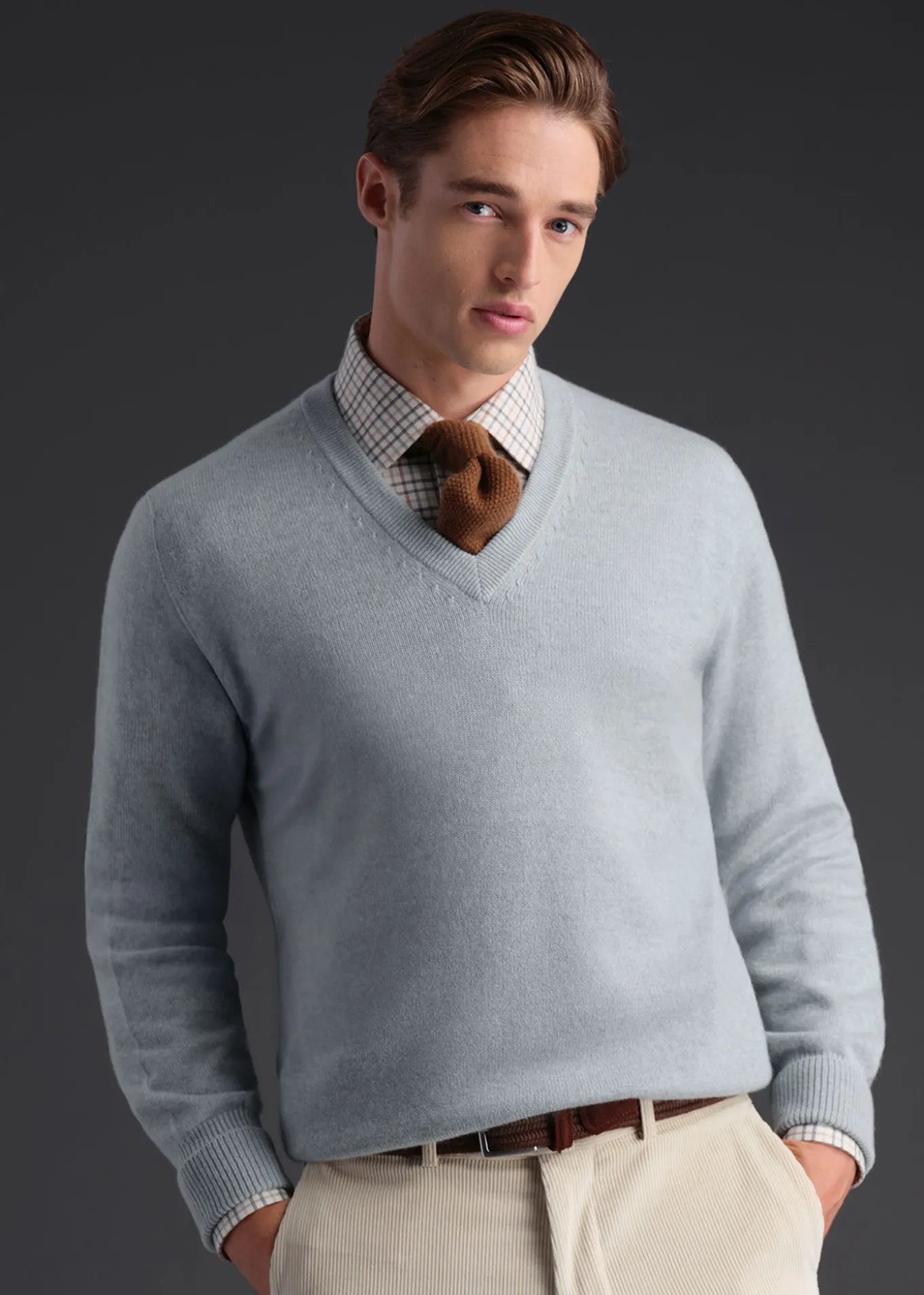 classic_cashmere_double_p_1.webp Classic Cashmere Double Ply V-Neck Sweater