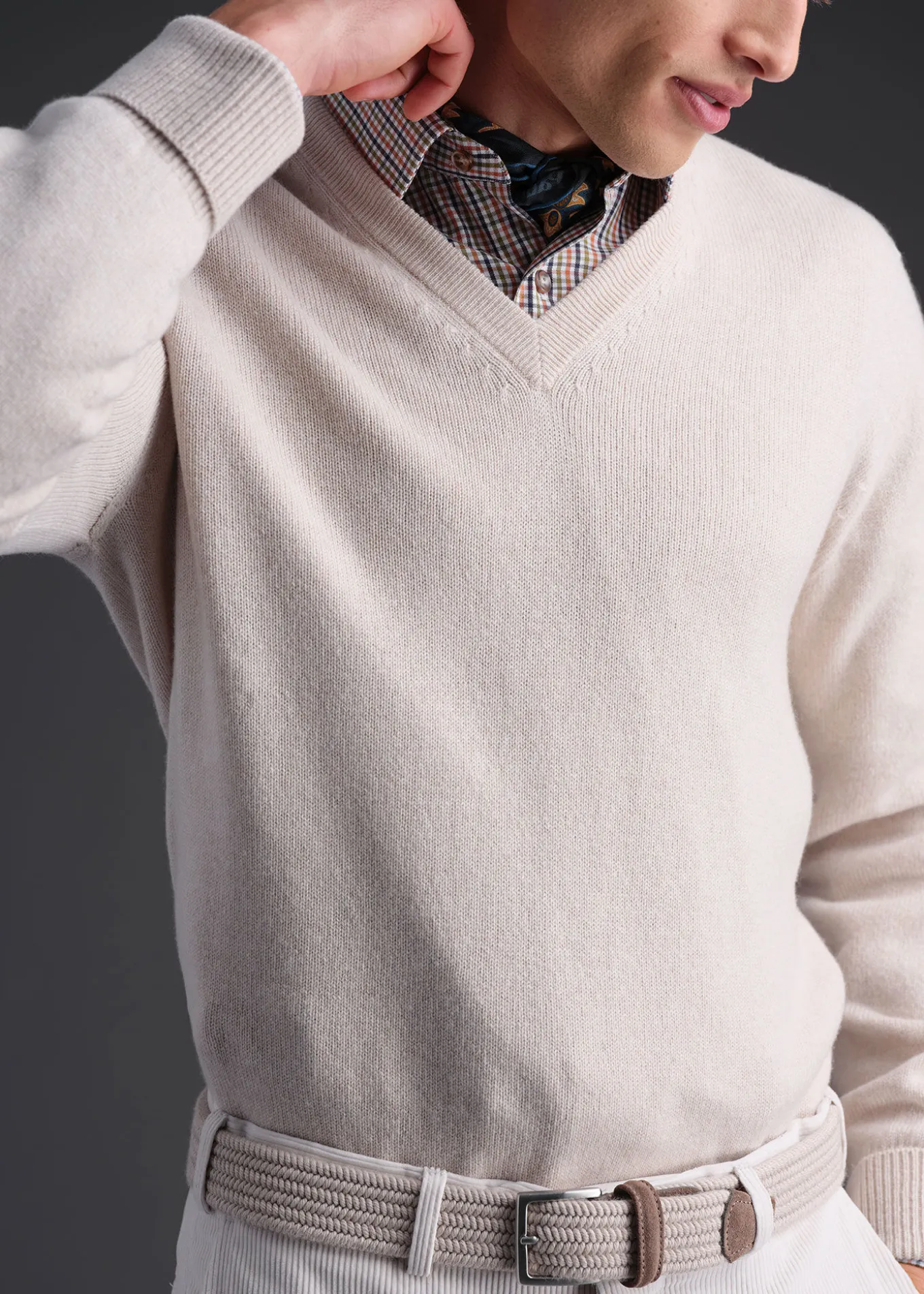 classic_cashmere_double_p_2-1.webp Classic Cashmere Double Ply V-Neck Sweater