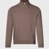 Classic Cashmere Quarter Zip Sweater