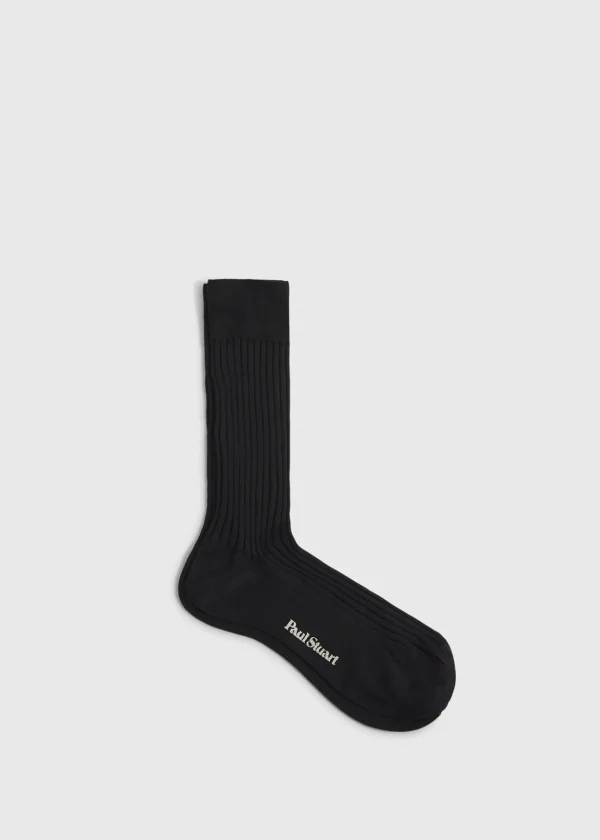 Classic Cotton Ribbed Sock