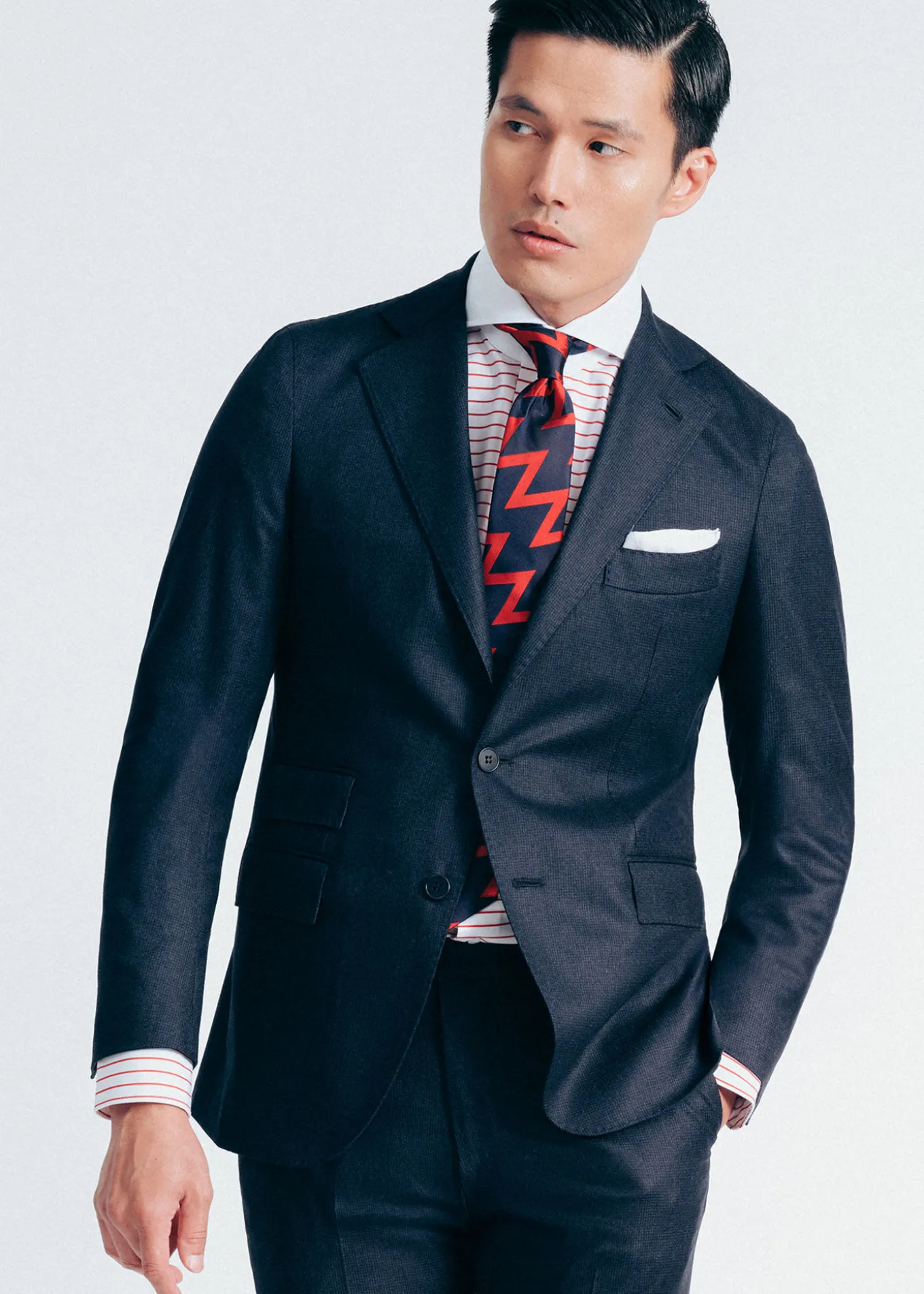 contrast_collar_horizonta_1-1.webp Contrast Collar Horizontal Stripe Dress Shirt