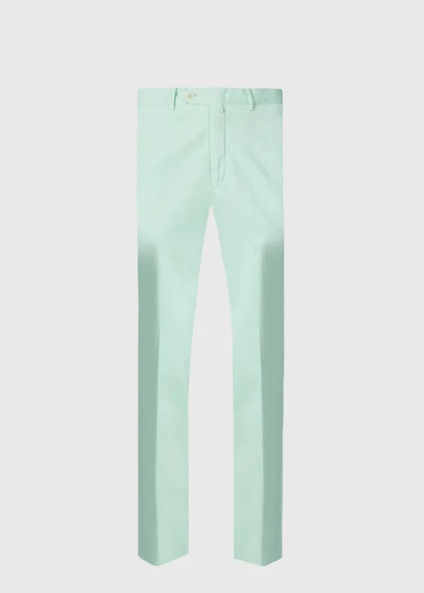 Cotton & Silk Garment Dyed Trouser
