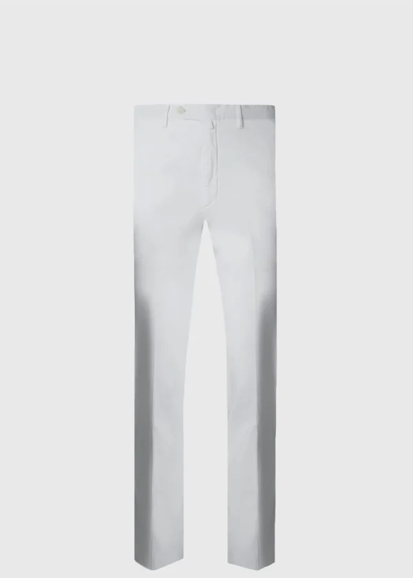 Cotton & Silk Garment Dyed Trouser