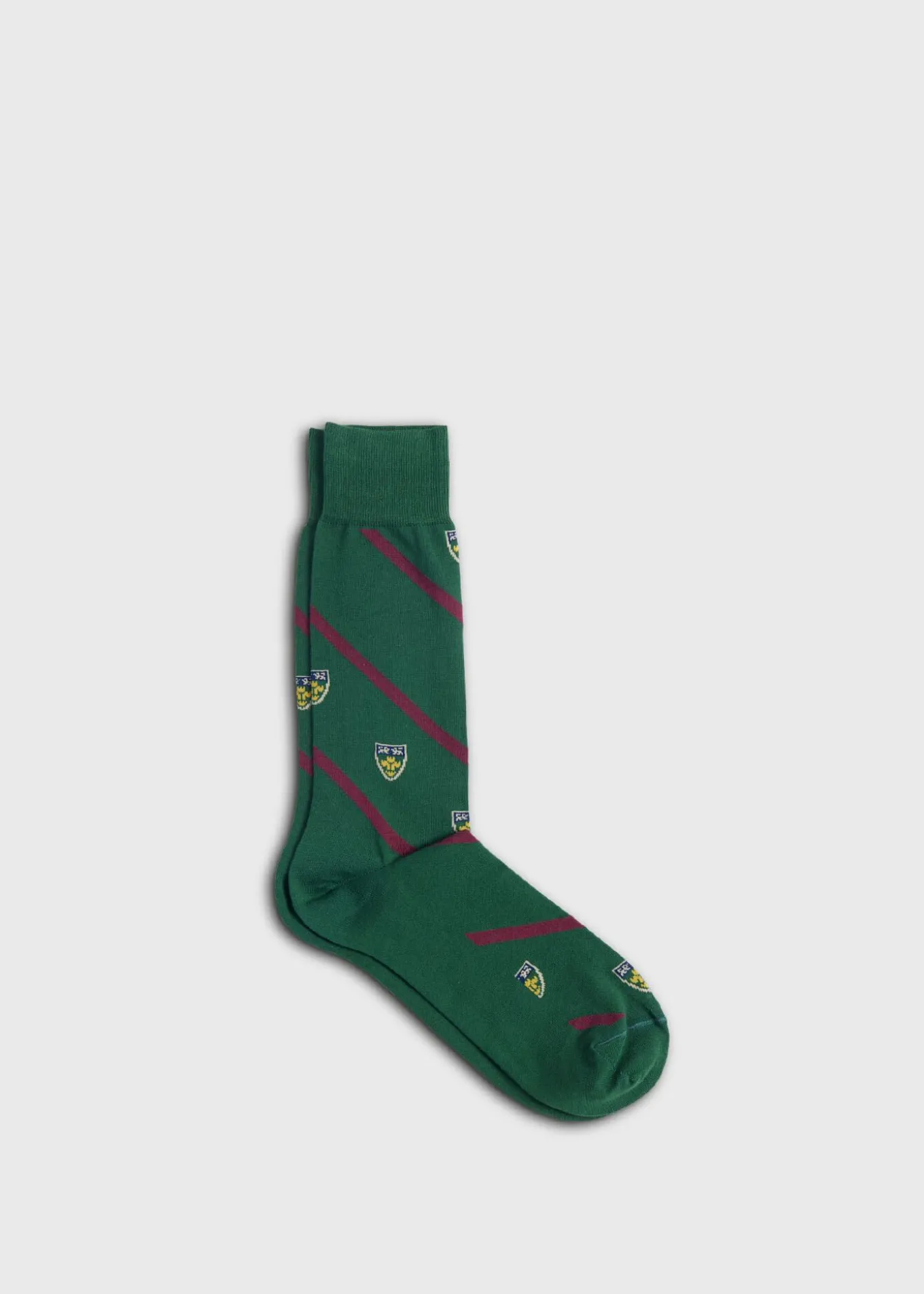 cotton_crest_motif_sock_0-1.webp Cotton Crest Motif Sock