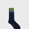 Cotton Denim Melange Sport Sock