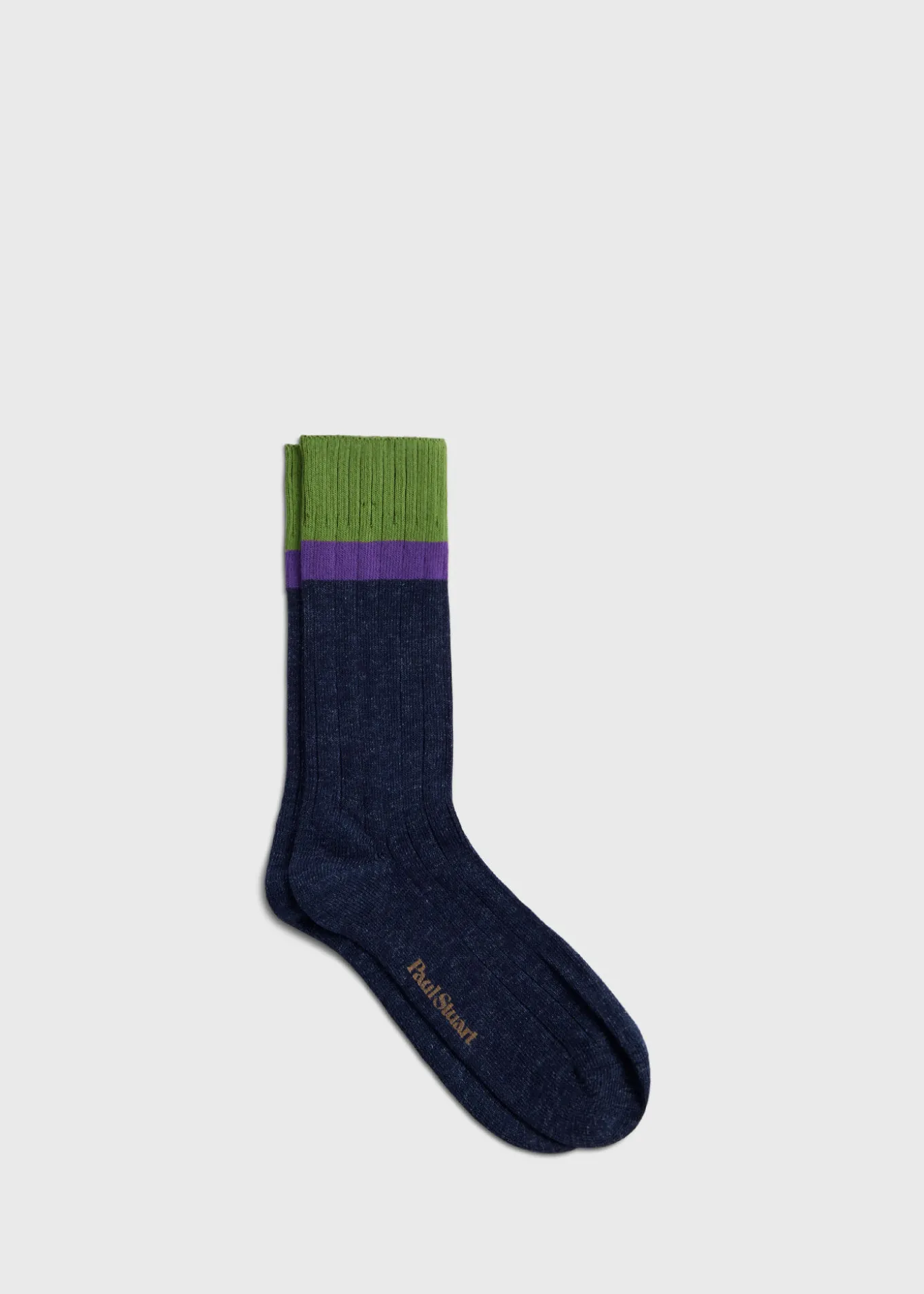 cotton_denim_melange_spor_0.webp Cotton Denim Melange Sport Sock