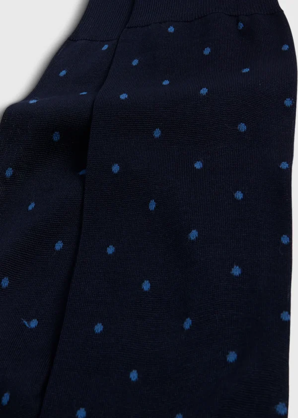 Cotton Dotted Sock