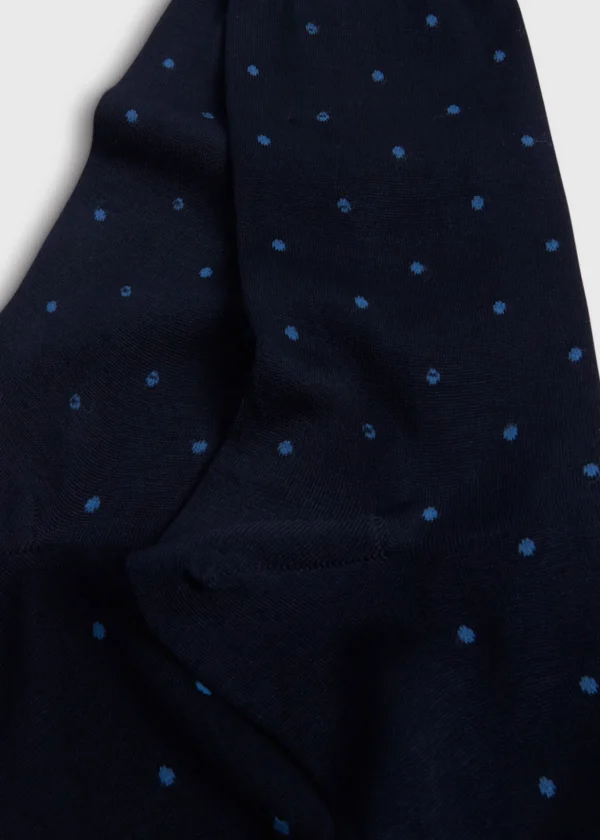Cotton Dotted Sock