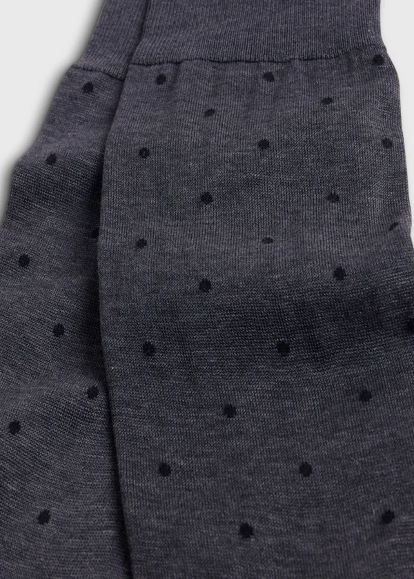 Cotton Dotted Sock