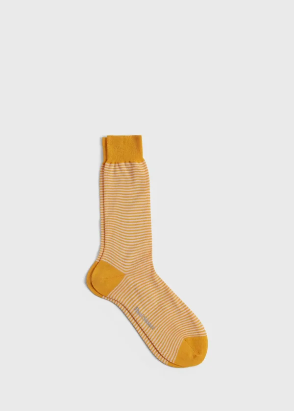 Cotton Horizontal Stripe Sock