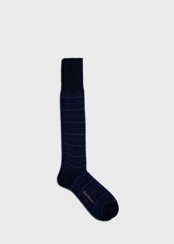 Cotton Horizontal Stripe Sock