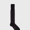 Cotton Horizontal Stripe Sock