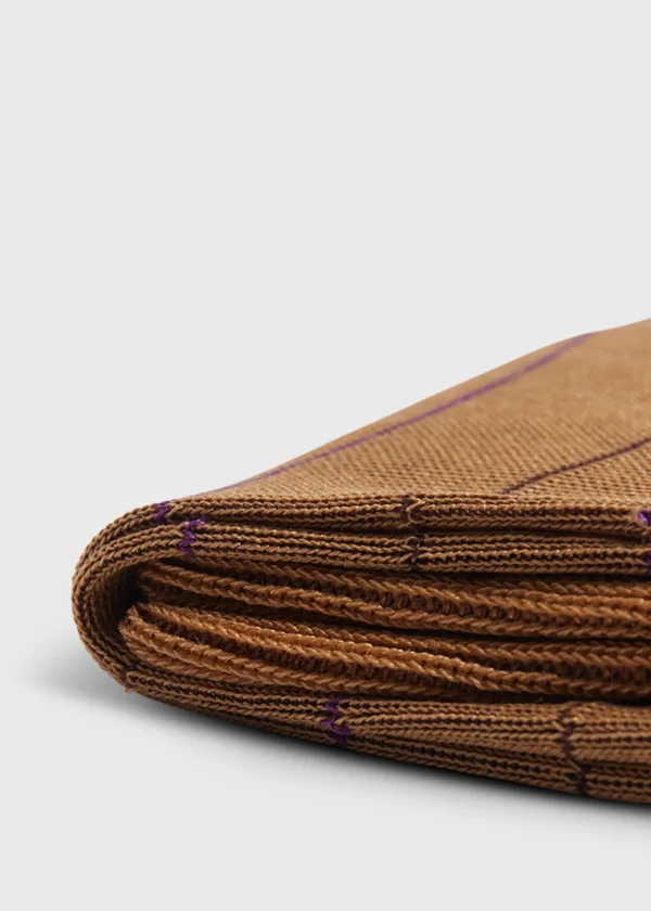 Cotton Horizontal Stripe Sock