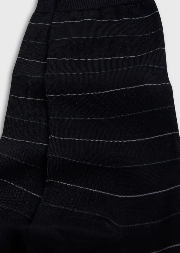 Cotton Horizontal Stripe Sock