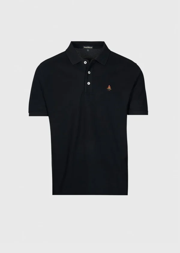 Cotton Piqué Logo Polo