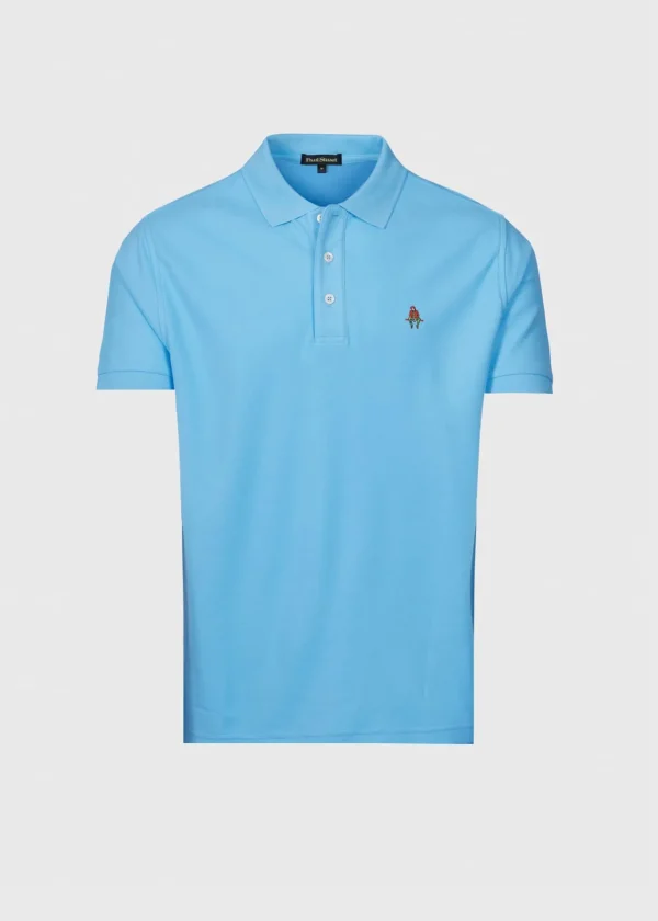 Cotton Piqué Logo Polo