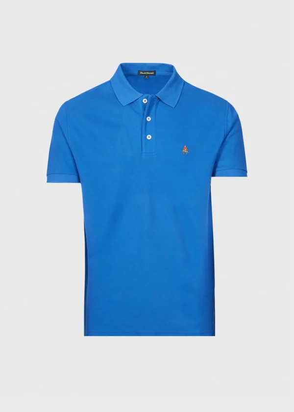 Cotton Piqué Logo Polo