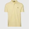 Cotton Piqué Logo Polo