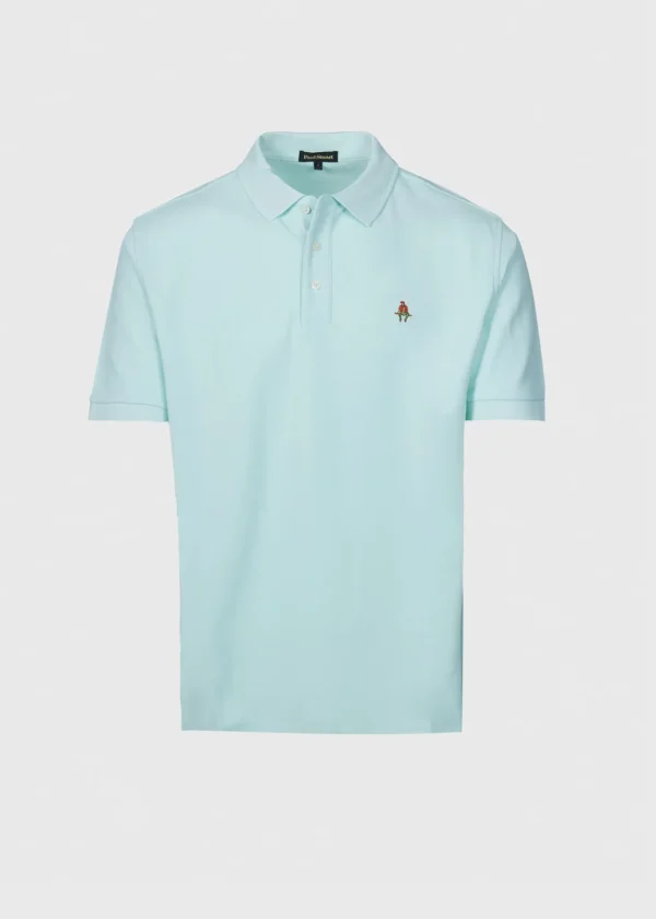 Cotton Piqué Logo Polo
