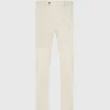 Cotton Plain Front Newton Pant