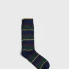 Cotton Regimental Stripe Sock