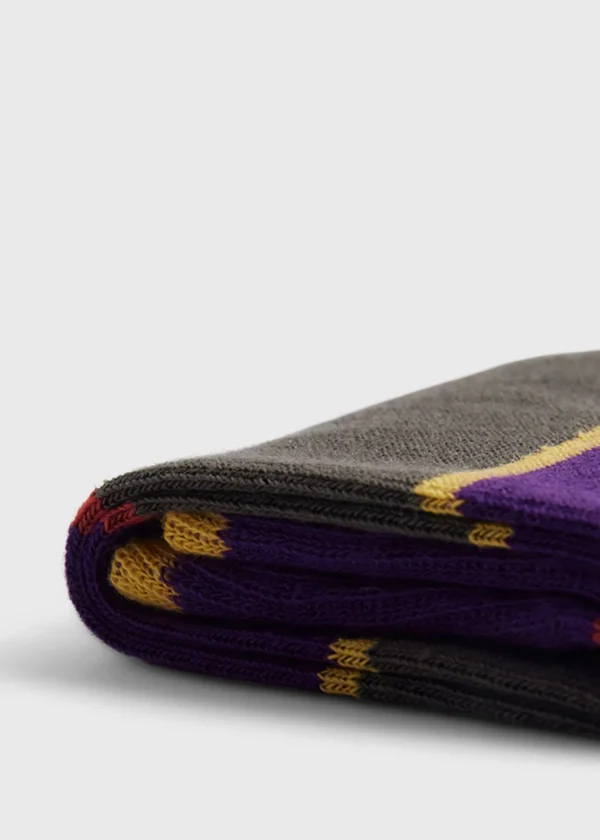 Cotton Regimental Stripe Sock