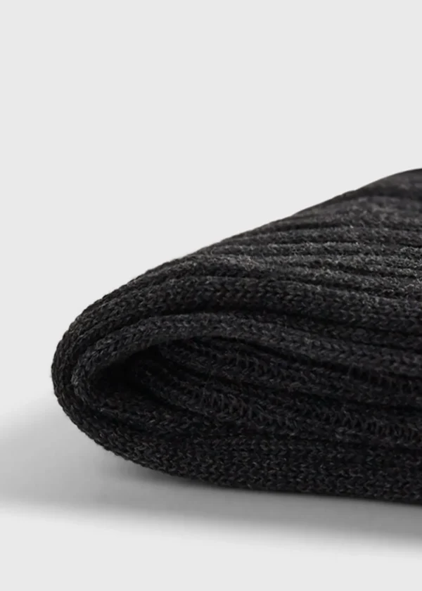 Cotton Ribbed Sock