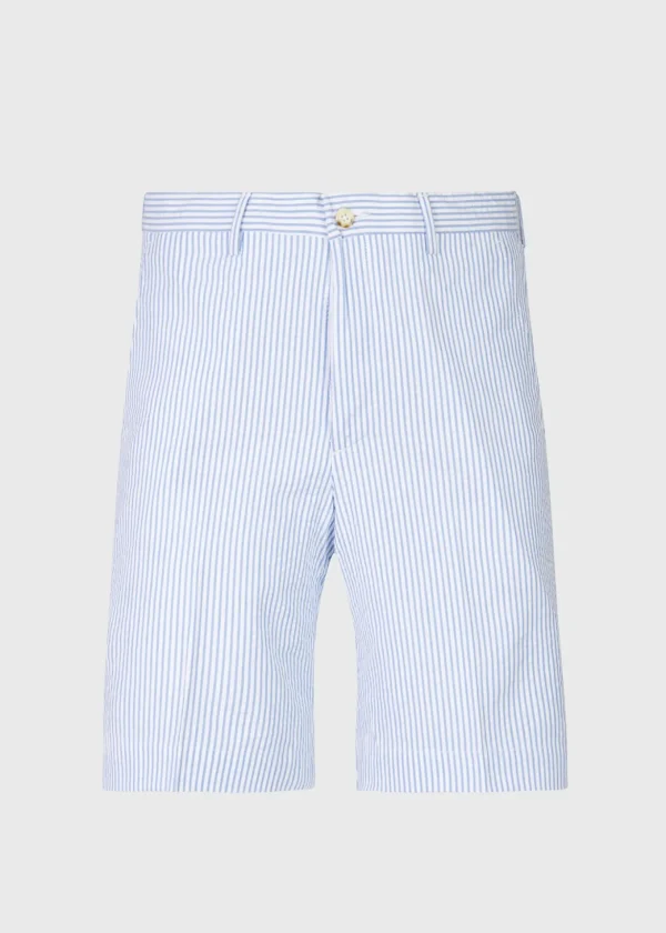 Cotton Seersucker Walk Short