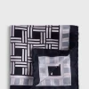 Deco Print Silk Pocket Square
