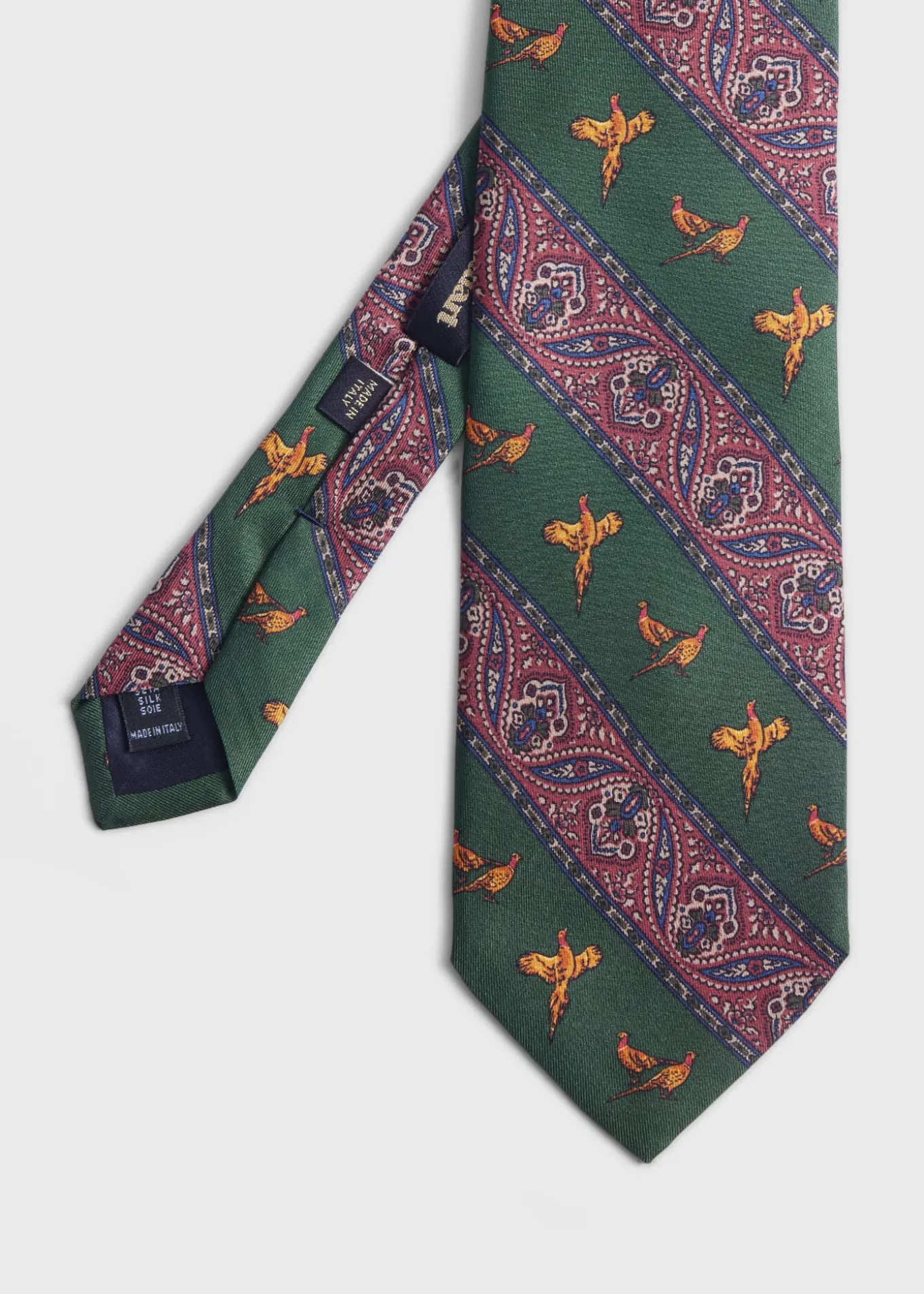 deco_stripe_and_bird_prin_0-2.webp Deco Stripe And Bird Print Tie