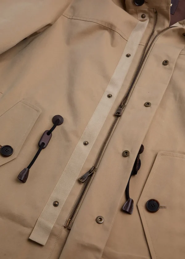Double Twisted Cotton Parka