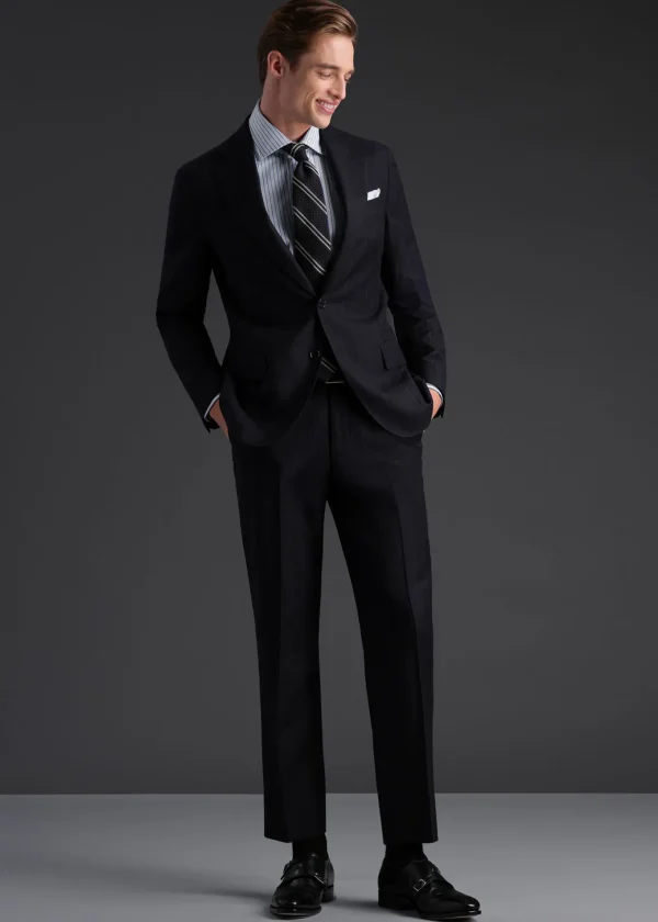Fainted Chalk Stripe Flannel Suit