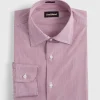 Fine Stripe Slim Fit Dress Shirt