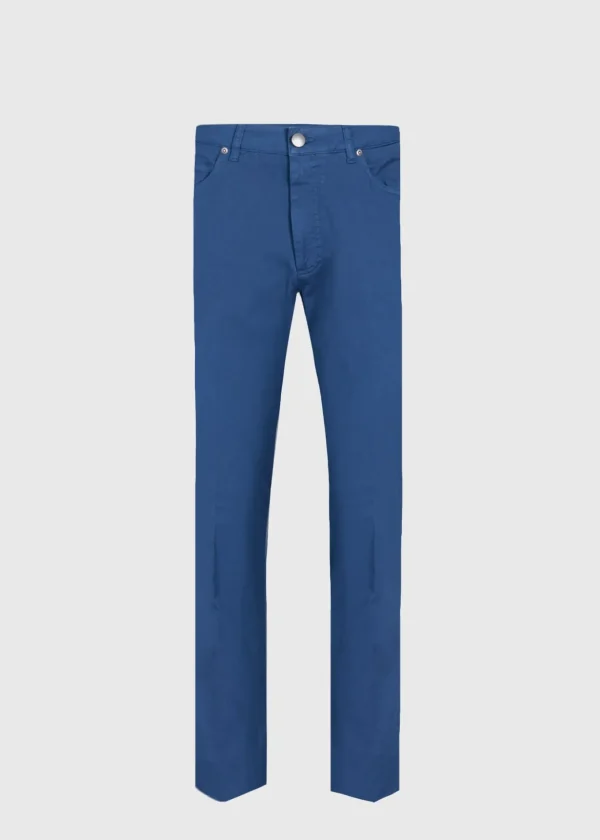 Five Pocket Gabardine Twill Pant