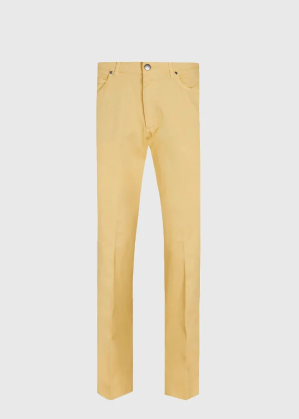 Five Pocket Gabardine Twill Pant